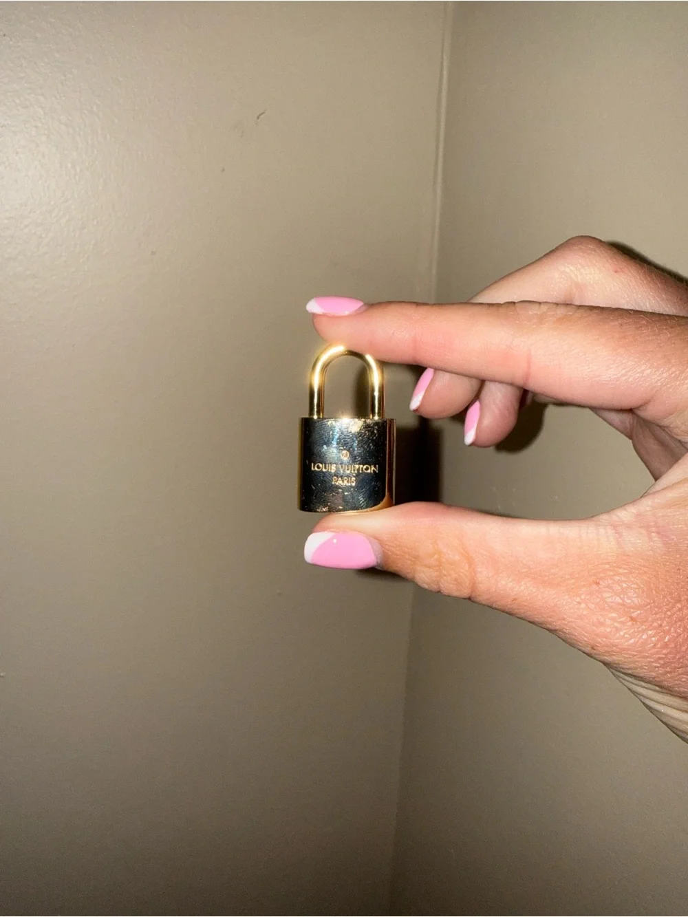 Louis Vuitton Gold Lock